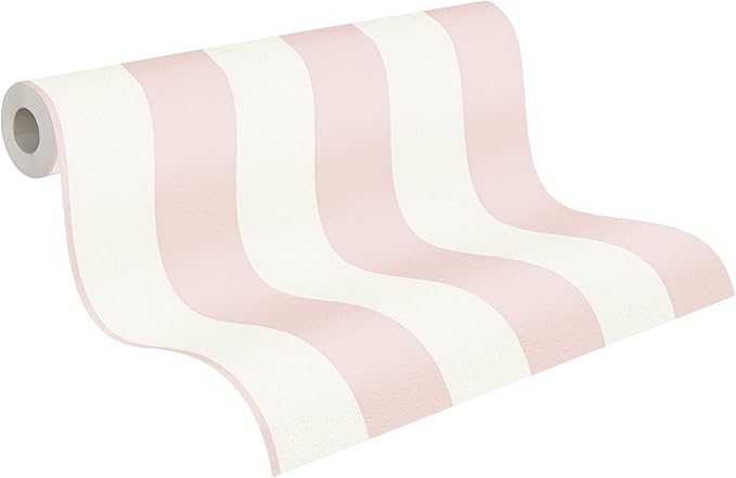Pink weiße Tapete Baby